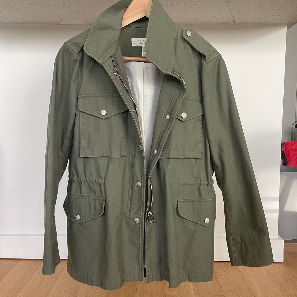 rag & bone Olive Utility Jacket